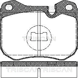 TRISCAN Fékbetét, mind 811029157_TRIS