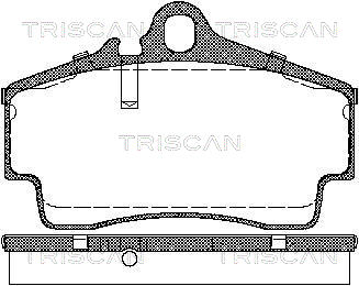 TRISCAN Hátsó fékbetét 811029163_TRIS