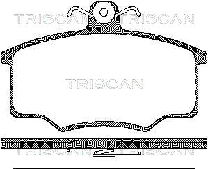 TRISCAN Első fékbetét 811029945_TRIS