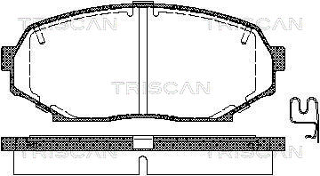 TRISCAN Fékbetét, mind 811050016_TRIS