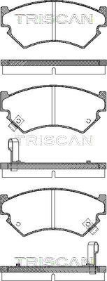 TRISCAN Fékbetét, mind 811068176_TRIS