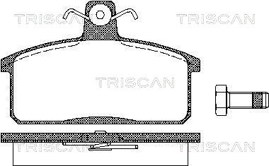 TRISCAN Fékbetét, mind 811069013_TRIS