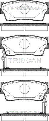 TRISCAN Első fékbetét 811069980_TRIS