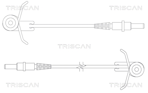 TRISCAN Fékkopás jelző 811510004_TRIS