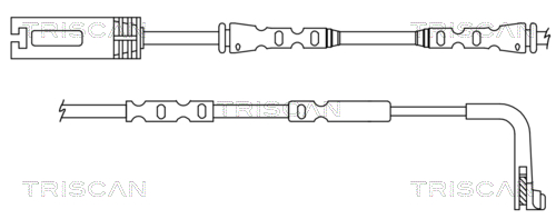 TRISCAN Fékkopás jelző 811511039_TRIS
