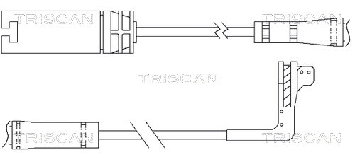 TRISCAN Fékkopás jelző 811511054_TRIS