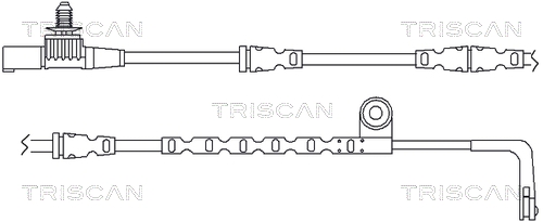 TRISCAN Fékkopás jelző 811517012_TRIS