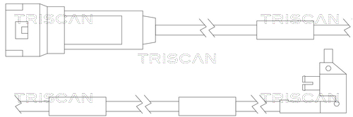 TRISCAN Fékkopás jelző 811524003_TRIS