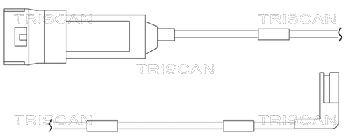 TRISCAN Fékkopás jelző 811524004_TRIS