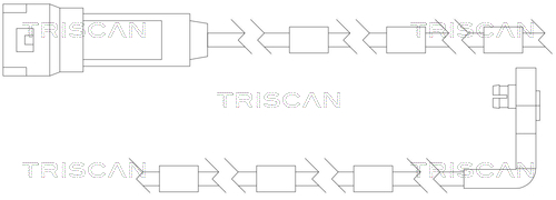 TRISCAN Fékkopás jelző 811524010_TRIS