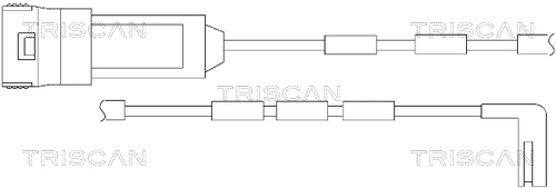 TRISCAN Fékkopás jelző 811524016_TRIS