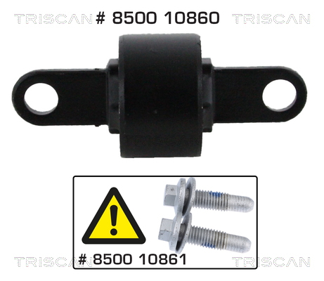 TRISCAN Hátsótengely kerékagy szilent 850010860_TRIS