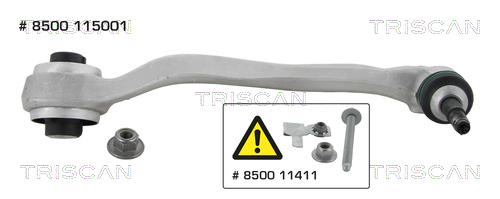 TRISCAN Lengőkar 8500115001_TRIS