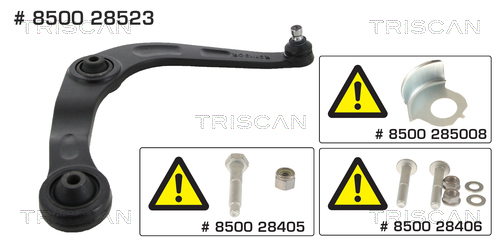 TRISCAN Lengőkar 850028523_TRIS