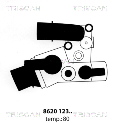 TRISCAN Termosztát 862012380_TRIS