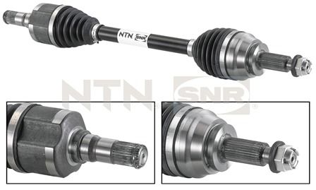 SNR Féltengely, komplett DK55.023_SNR