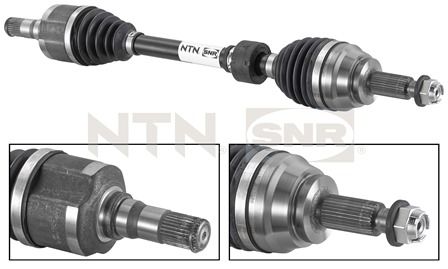 SNR Féltengely, komplett DK55.034_SNR