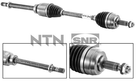 SNR Féltengely, komplett DK55.036_SNR