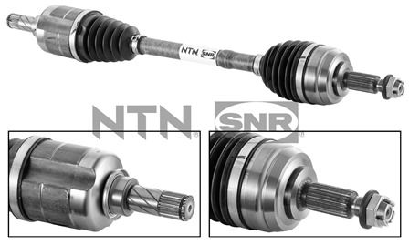 SNR Féltengely, komplett DK55.037_SNR