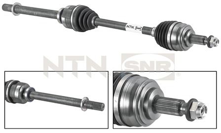 SNR Féltengely, komplett DK55.043_SNR