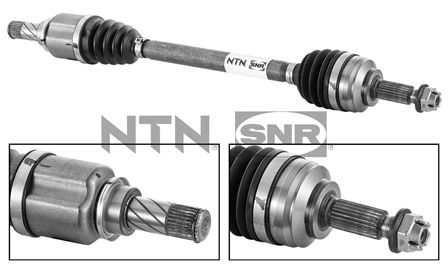 SNR Féltengely, komplett DK55.047_SNR