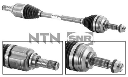 SNR Féltengely, komplett DK55.050_SNR