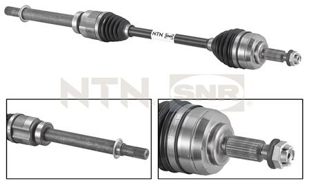 SNR Féltengely, komplett DK55.056_SNR