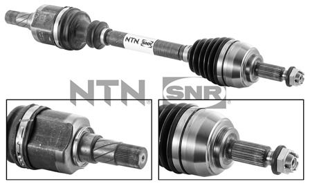 SNR Féltengely, komplett DK55.097_SNR