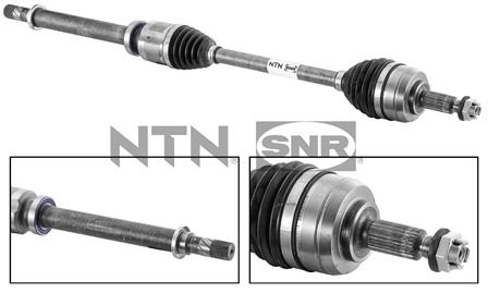 SNR Féltengely, komplett DK55.104_SNR