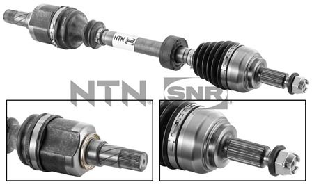 SNR Féltengely, komplett DK55.145_SNR