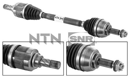 SNR Féltengely, komplett DK55.151_SNR