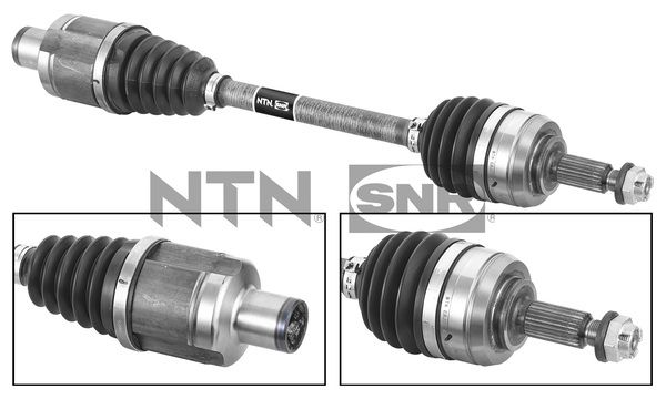 SNR Féltengely, komplett DK55.233_SNR