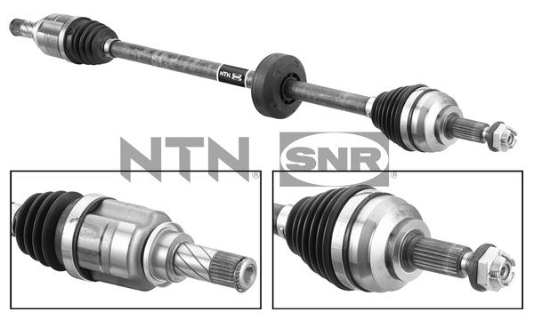 SNR Féltengely, komplett DK55.236_SNR