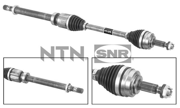 SNR Féltengely, komplett DK55.240_SNR