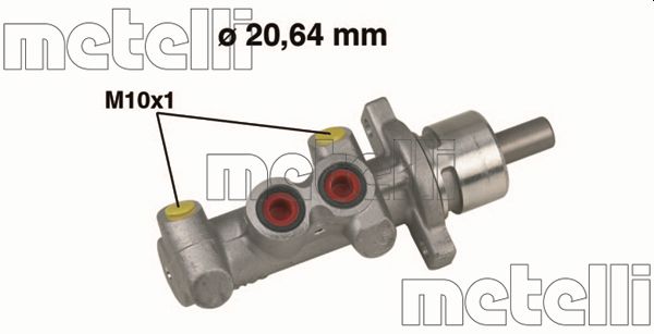 METELLI Főfékhenger 05-0396_MET