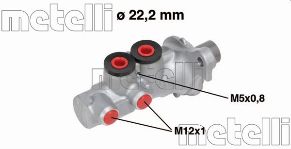 METELLI Főfékhenger 05-0693_MET