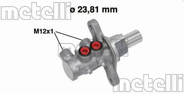 METELLI Főfékhenger 05-0700_MET