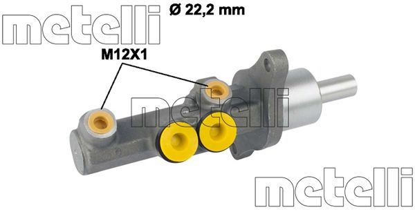 METELLI Főfékhenger 05-0720_MET