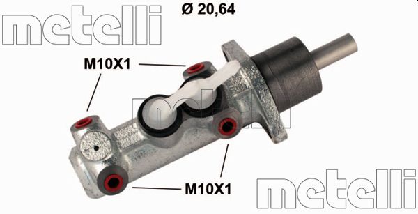 METELLI Főfékhenger 05-0853_MET