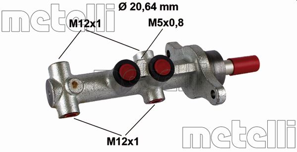 METELLI Főfékhenger 05-0865_MET