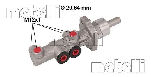 METELLI Főfékhenger 05-0881_MET