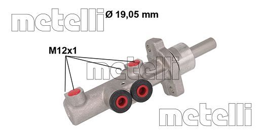 METELLI Főfékhenger 05-0882_MET