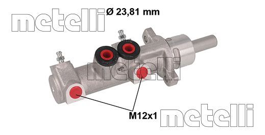 METELLI Főfékhenger 05-0901_MET