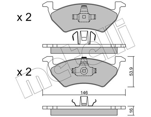 METELLI Fékbetét, mind 22-0978-0_MET