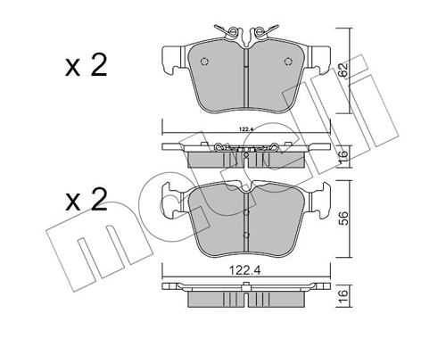 METELLI Fékbetét, mind 22-1020-0_MET