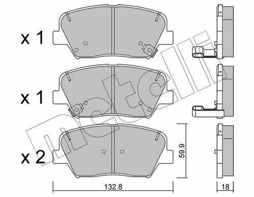 METELLI Fékbetét, mind 22-1026-0_MET