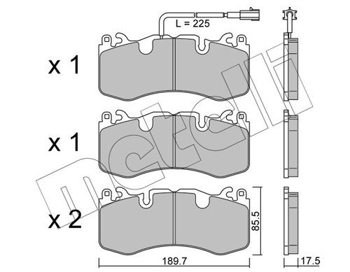 METELLI Fékbetét, mind 22-1202-0_MET