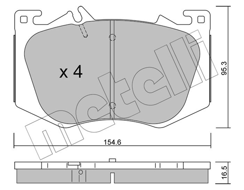 METELLI Fékbetét, mind 22-1269-0_MET