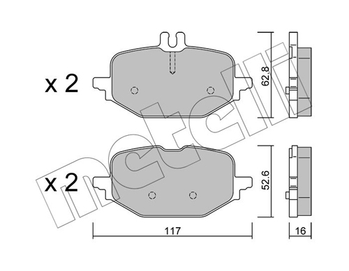 METELLI Fékbetét, mind 22-1359-0_MET