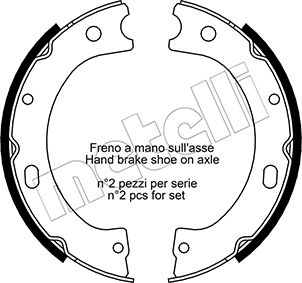 METELLI Fékpofa 53-0289_MET